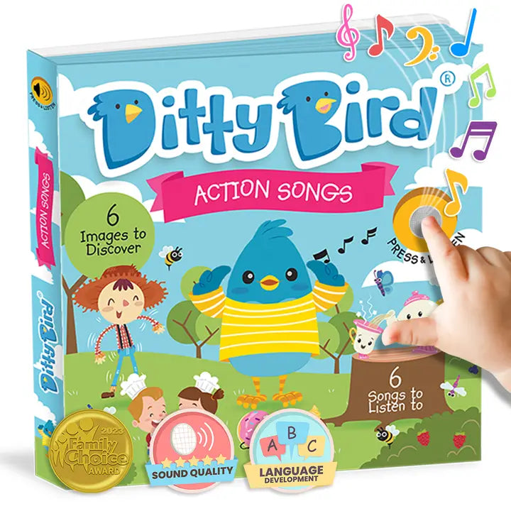 Ditty Bird : Sound Book Motor Skills: Action Songs
