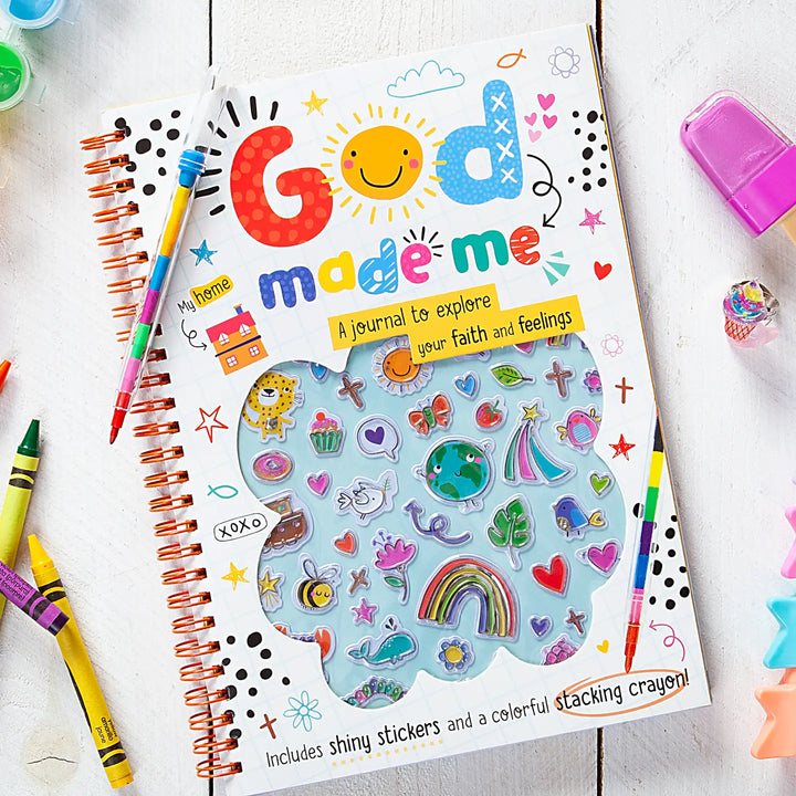 God Made Me (Kid's Journal, Back To School Gifts)