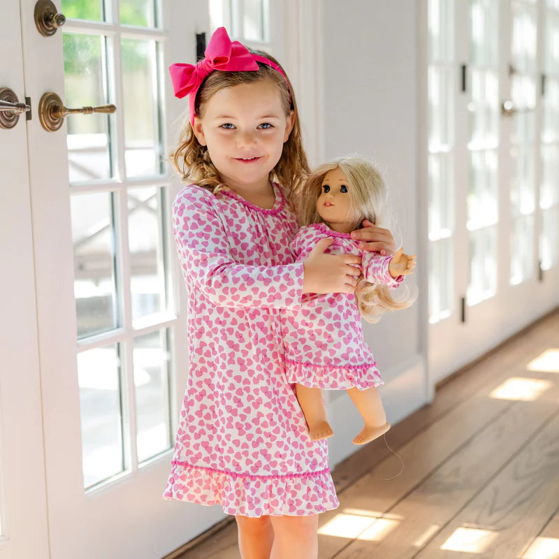 Confetti Hearts Pink Dress