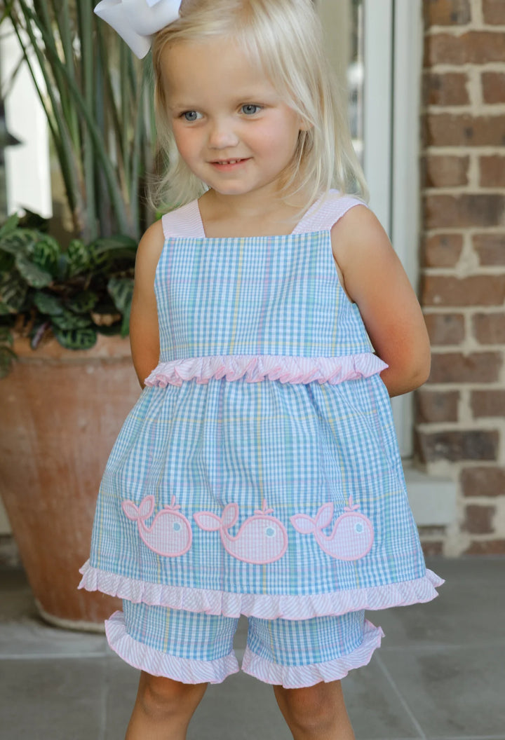 Whale Wishes - Strap Short Set