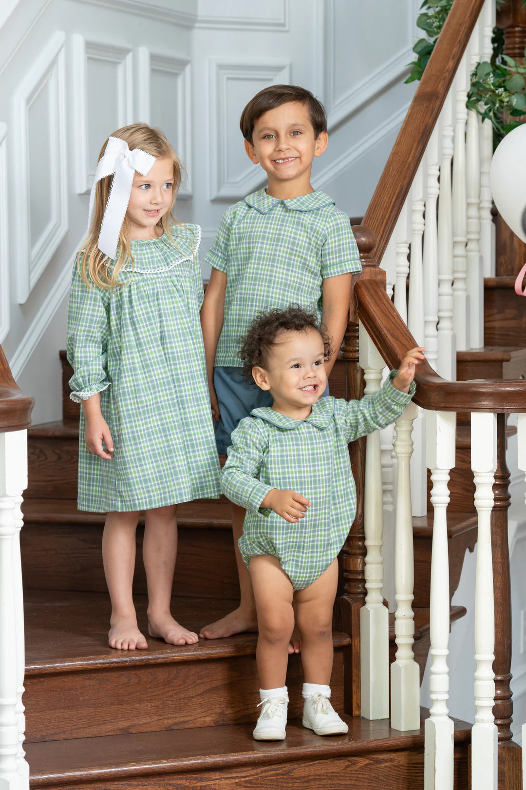 James Bubble Bluegrass Plaid