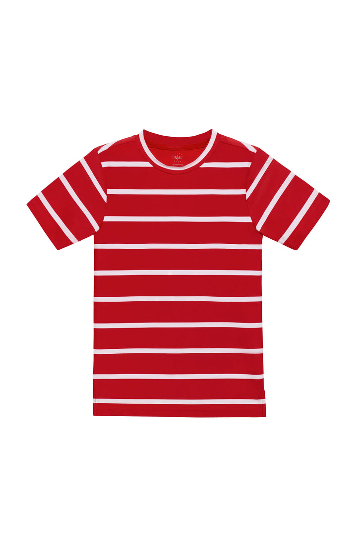 Red/white Baseline Stripe Practice Shirt
