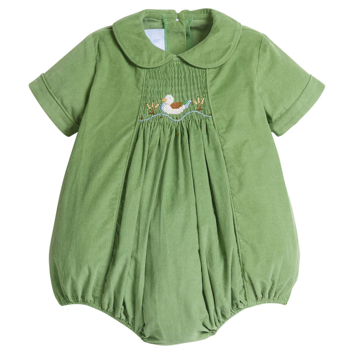 Chest Smocked Bubble-Mallard