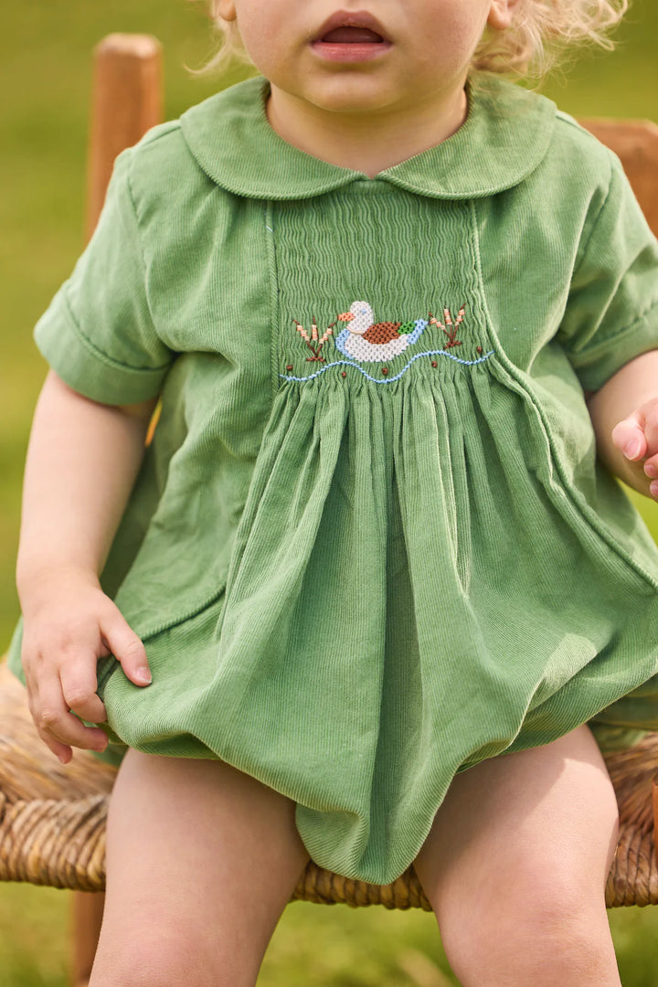 Chest Smocked Bubble-Mallard