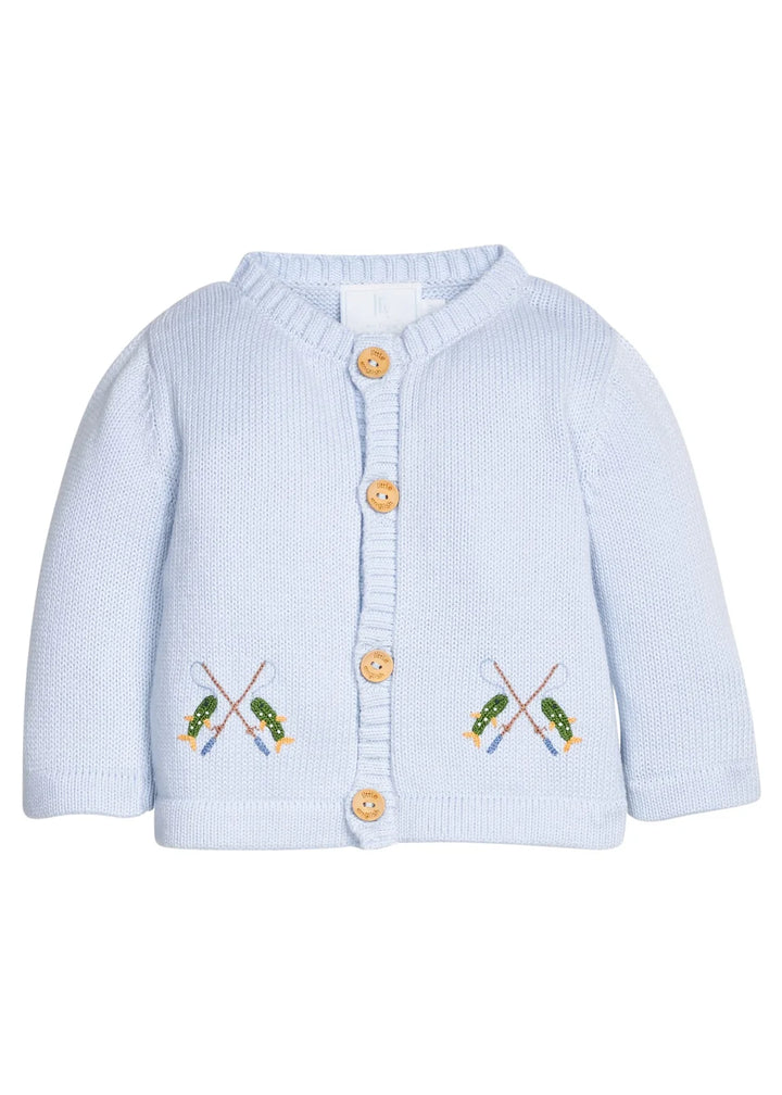 Crochet Cardigan - Fishing Rod