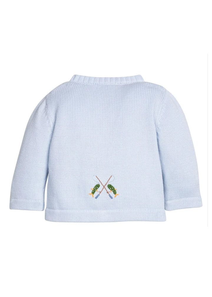 Crochet Cardigan - Fishing Rod