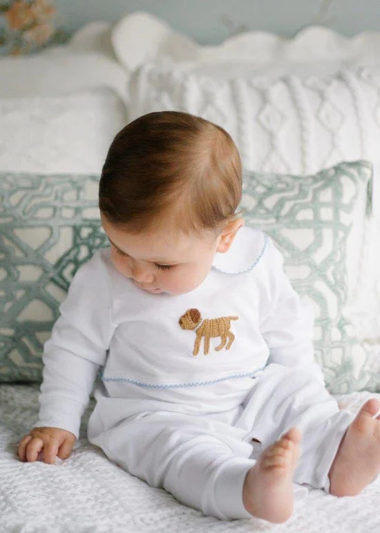 Crochet Playsuit-Boy Lab