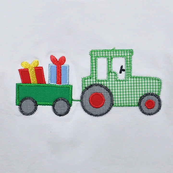 White Houston Shirt-Tractor