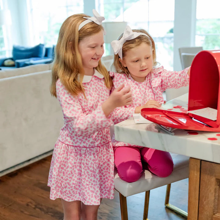 Confetti Hearts Pink Set