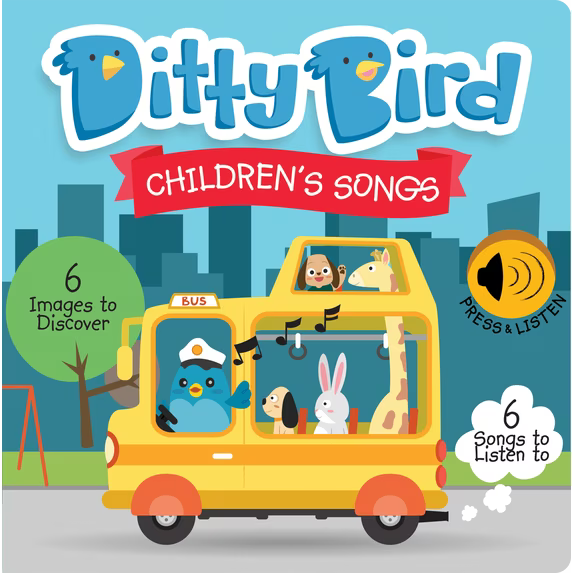 Ditty Bird Sound Book: Children's Songs