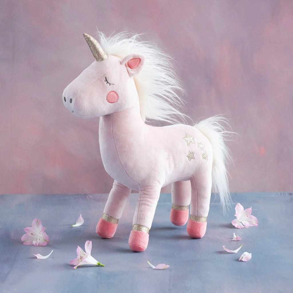 Pink Unicorn Plush 18"