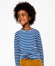 Edward Tshirt - Enamel Blue Stripe