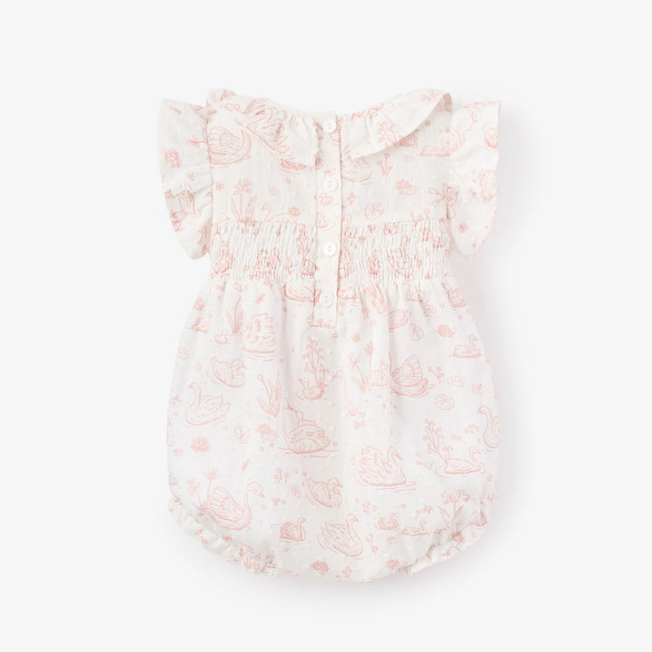 Pink Swan Toile Bubble