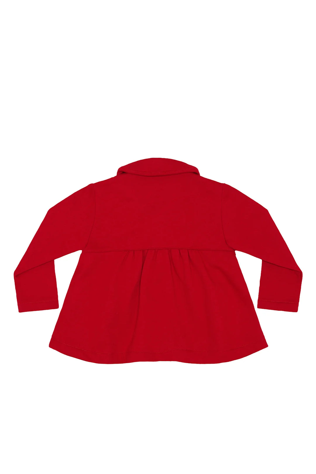 Elise Bow Coat - Red