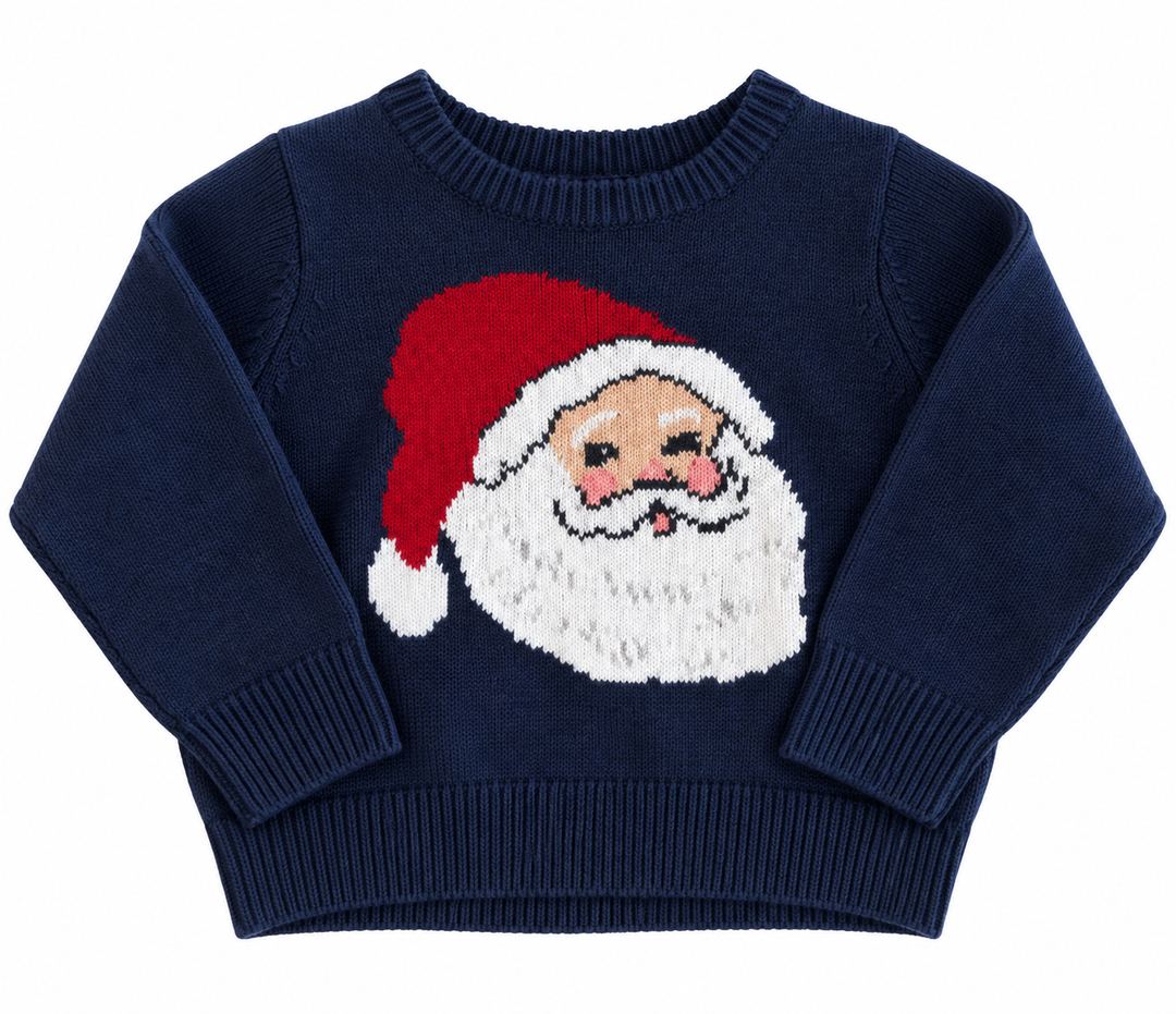 Oliver Sweater- Santa- Blue