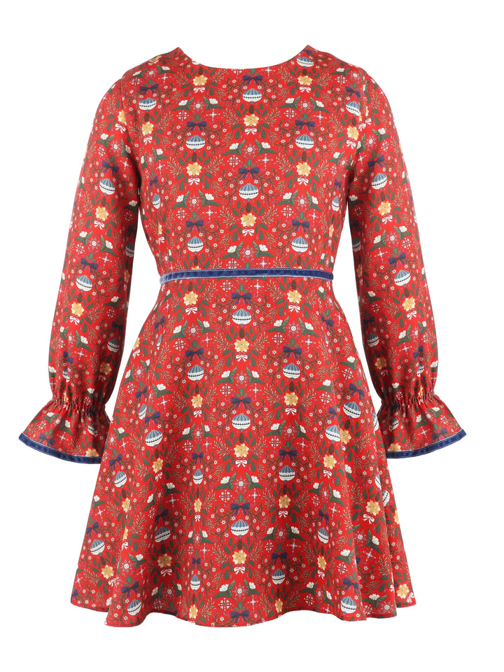 The Clara Dress Red