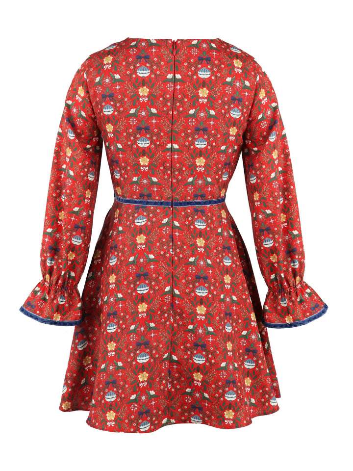The Clara Dress Red