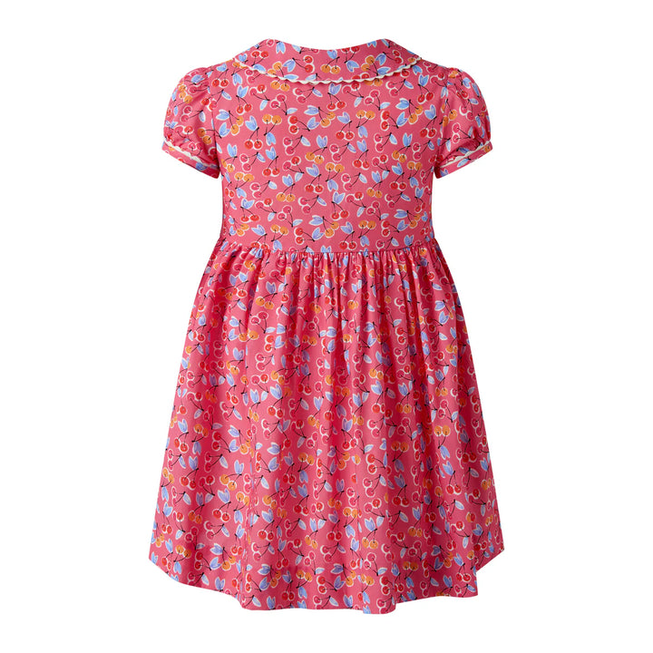 Cherry Button Front Dress