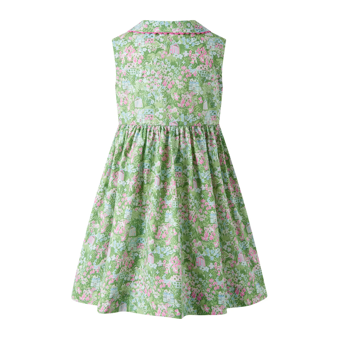 Garden Button Front Dress