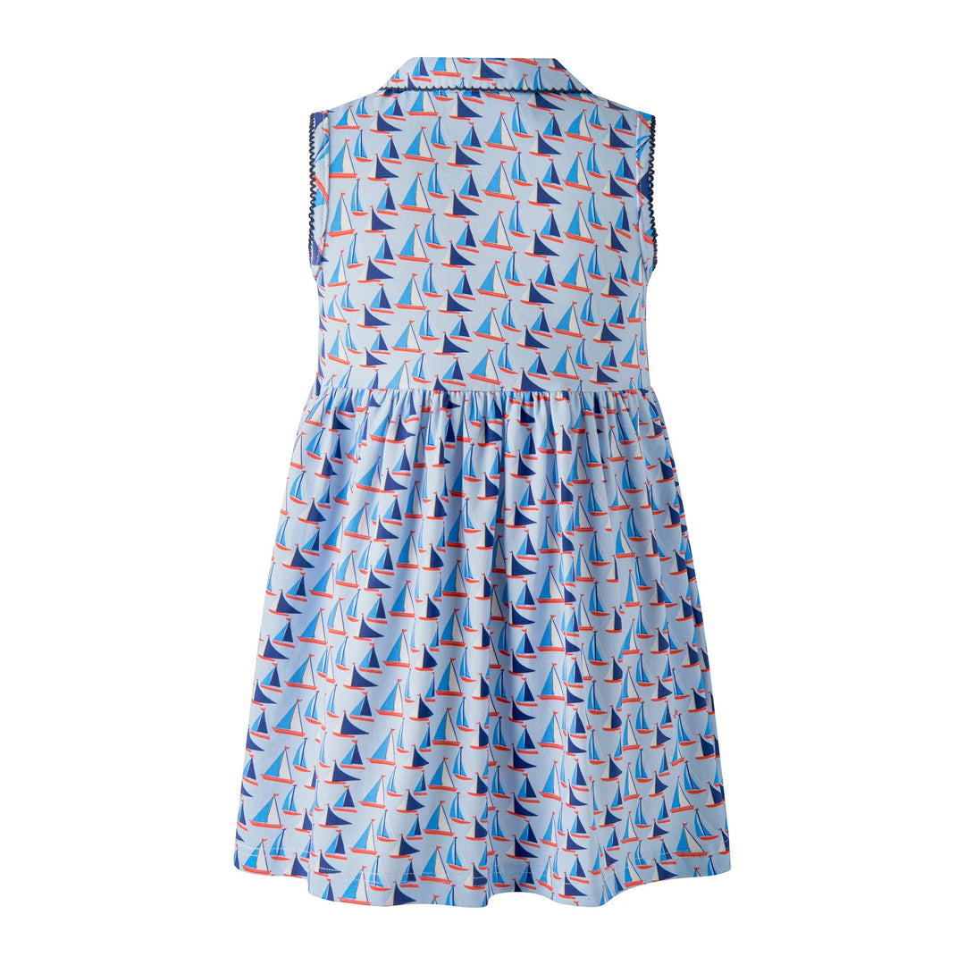 Sailboat Jersey Dress
