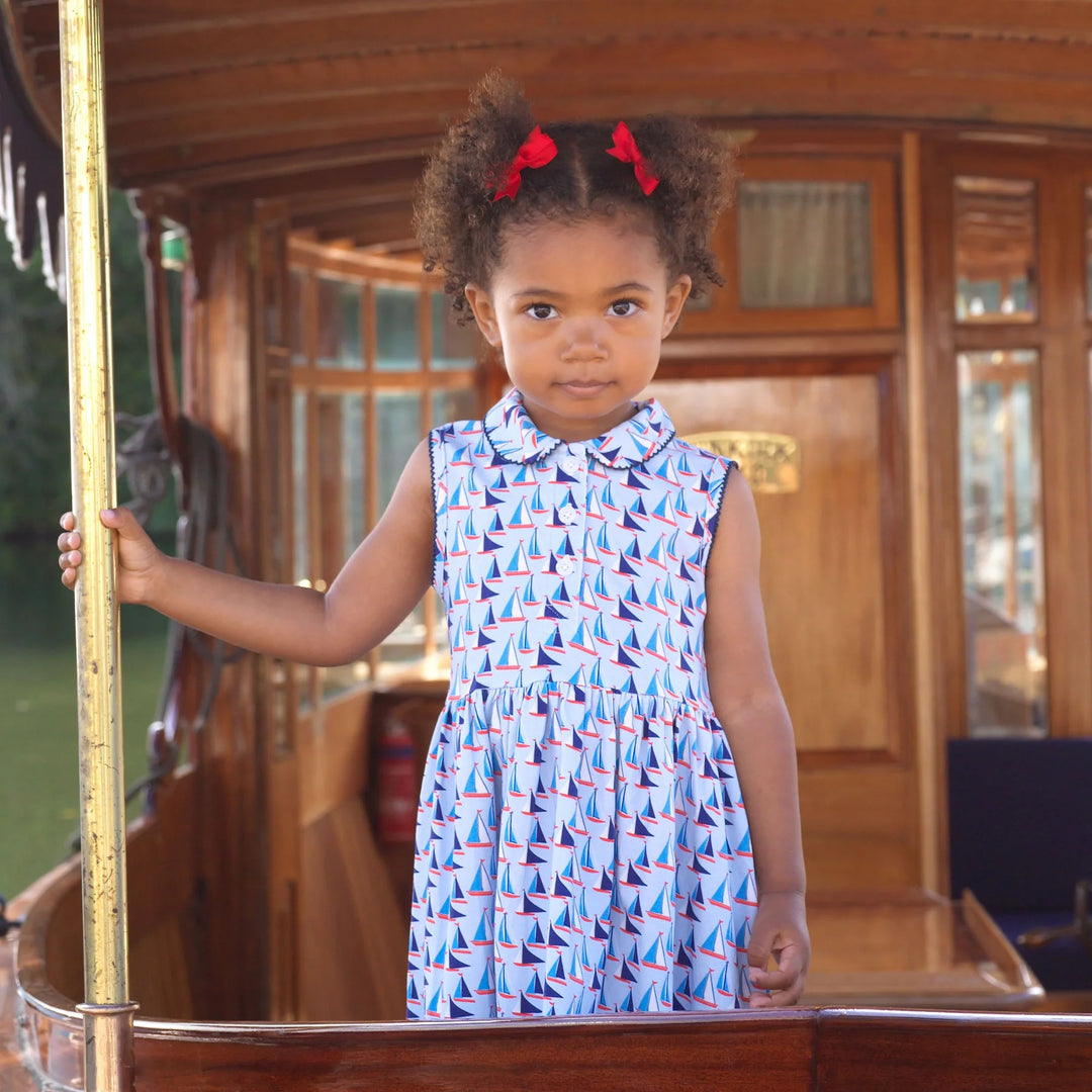 Sailboat Jersey Dress