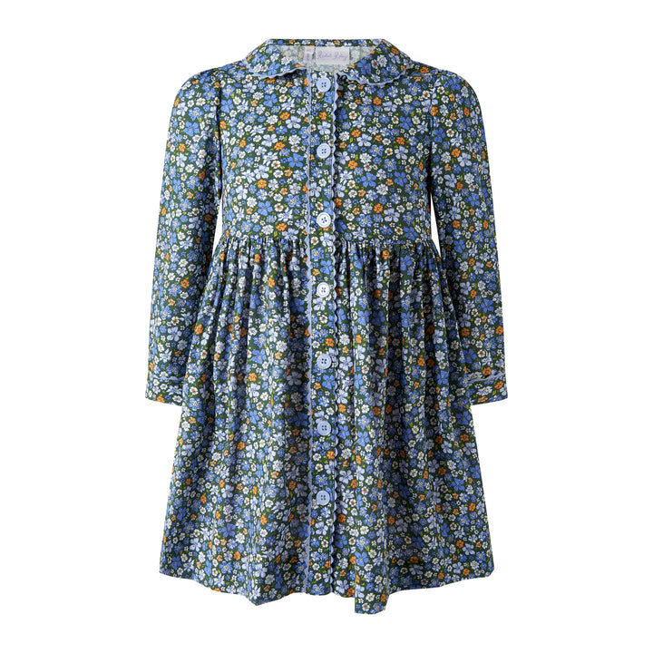 Meadow Floral Button-Front Dress