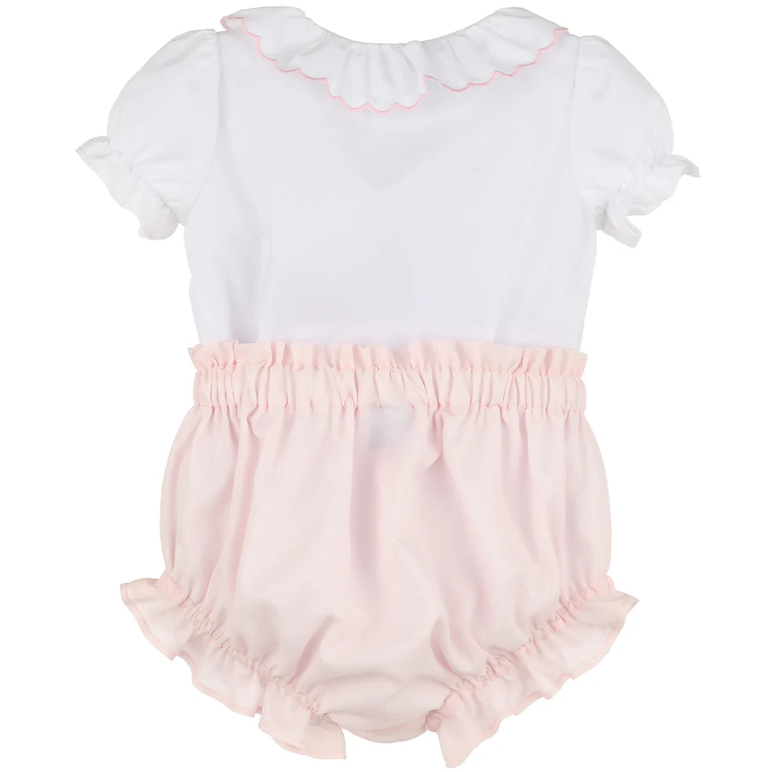 Pink Diamond Smock Set