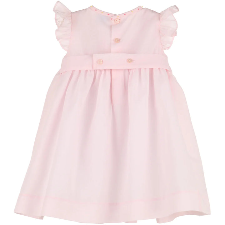 Pink Diamond Smock Dress