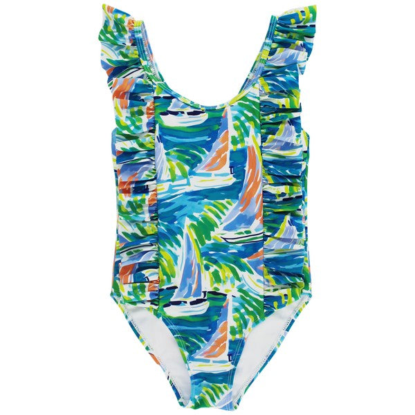 Girl Swim-Sailboats