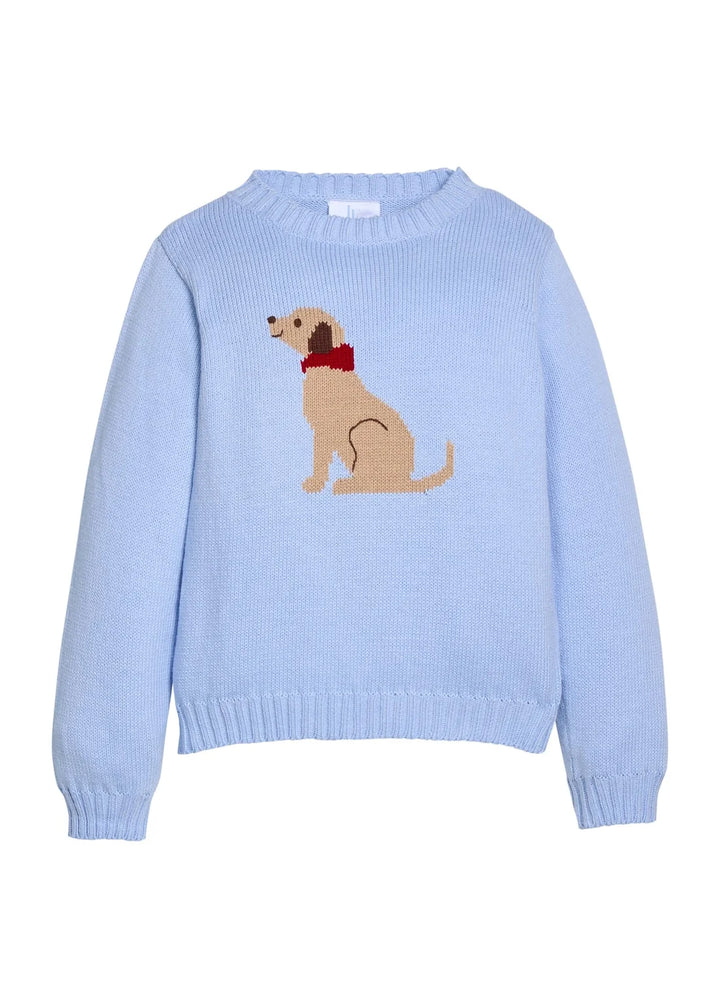 Intarsia Sweater - Seated Lab