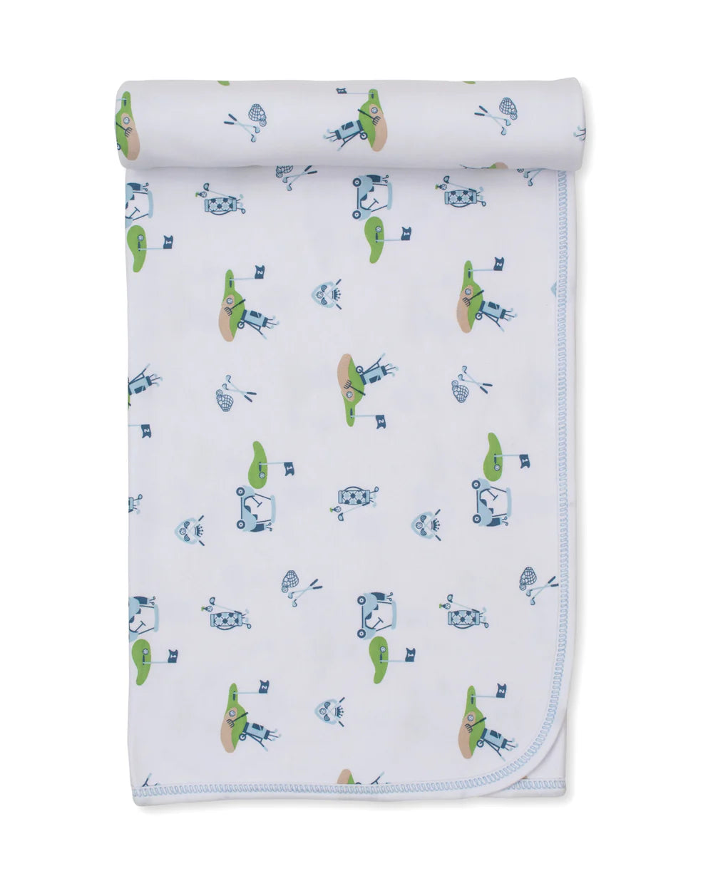 Golf Championship Blue Blanket