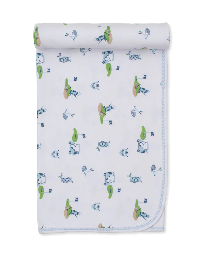 Golf Championship Blue Blanket