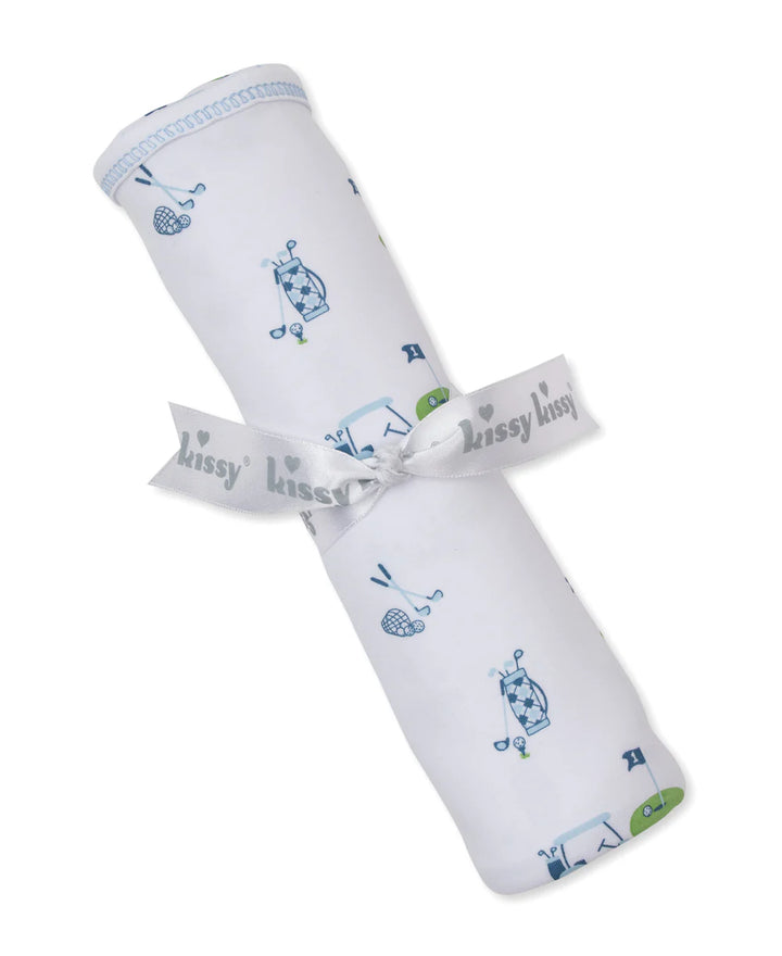 Golf Championship Blue Blanket