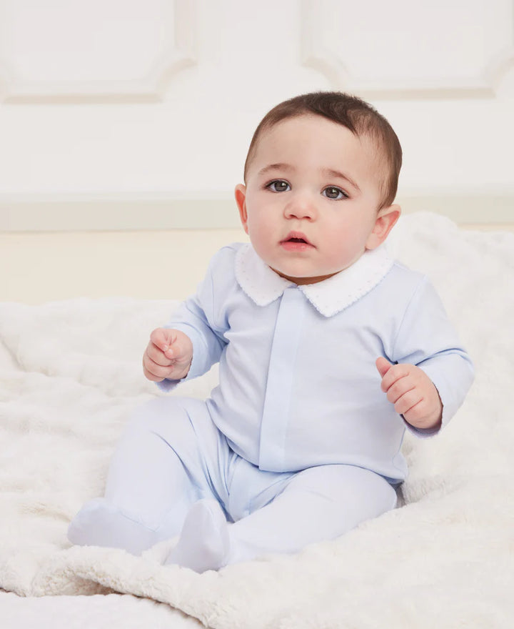 Blue Kissy New Beginnings Footie