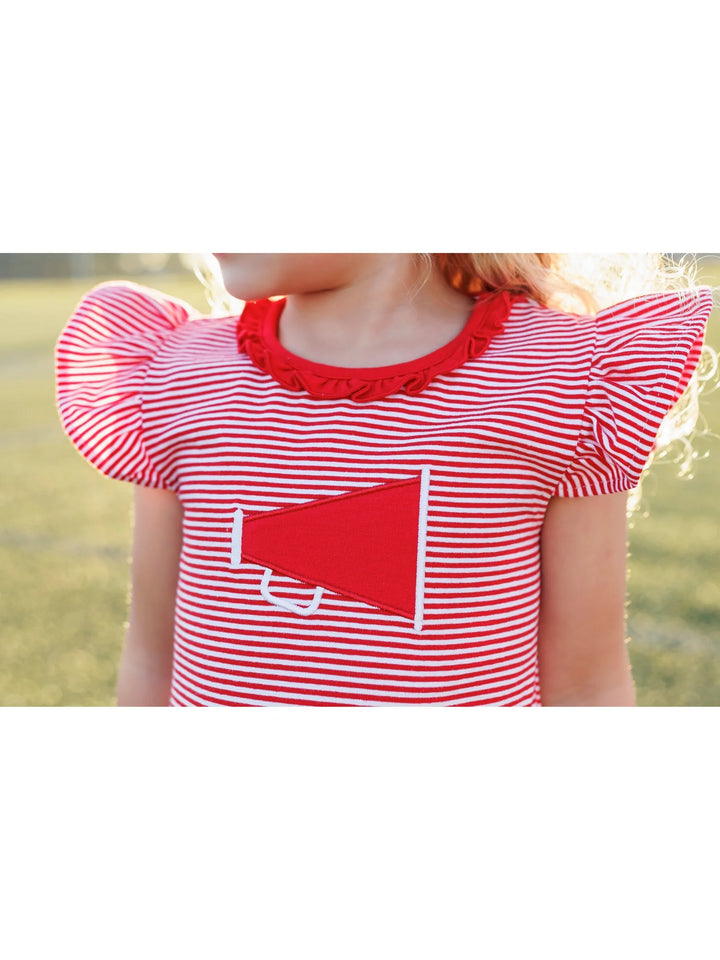 Megaphone Dress - Red
