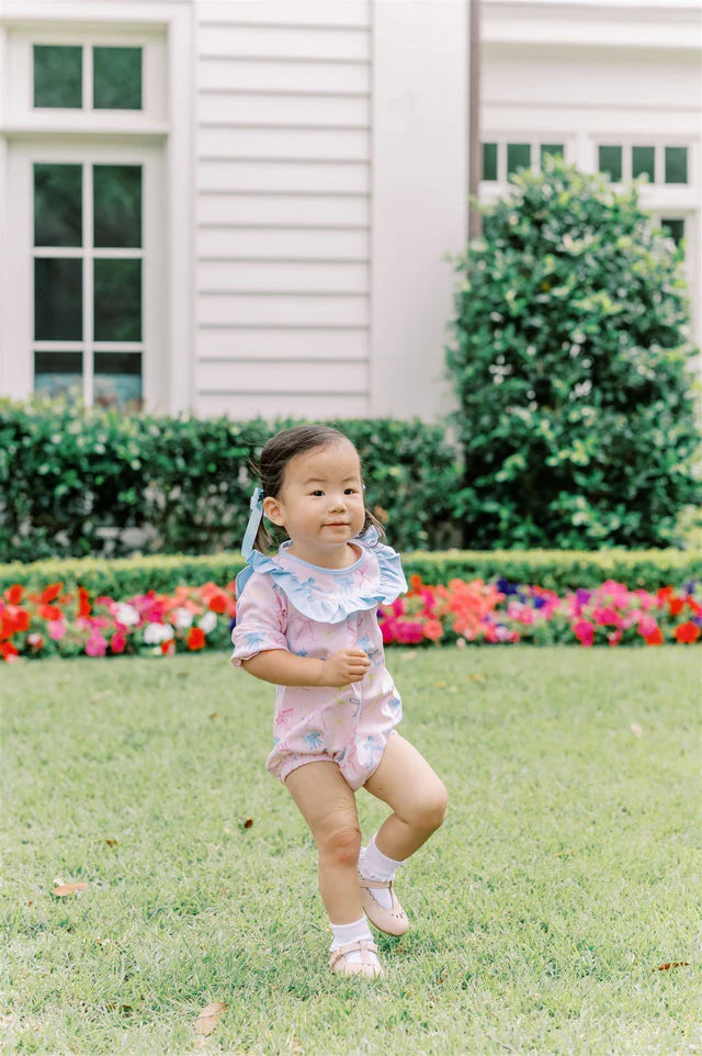 Ribbon Party Long Sleeve Bubble