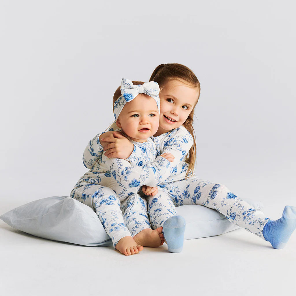 Hattie Pointelle Long Sleeve Basic Pajama