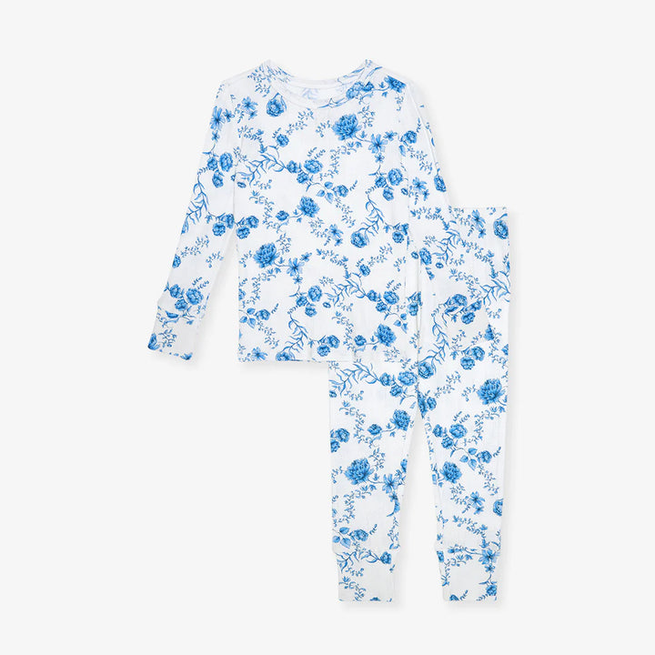 Hattie Pointelle Long Sleeve Basic Pajama