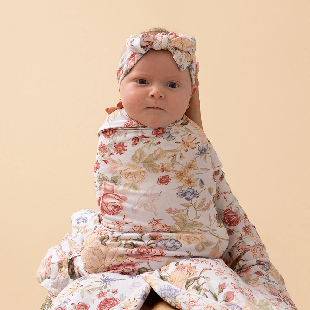 Kristiana - Swaddle and Headwrap Set