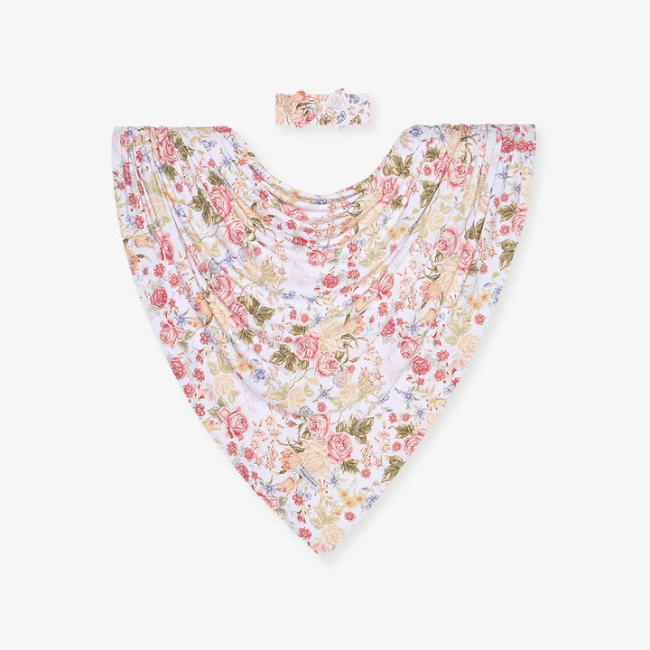 Kristiana - Swaddle and Headwrap Set