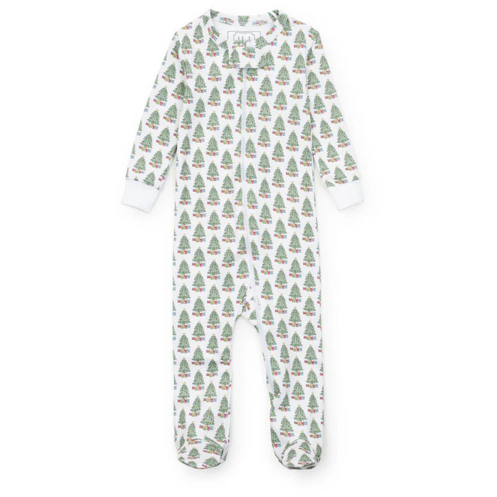 Parker Zipper PJ Under the Christmas Tree