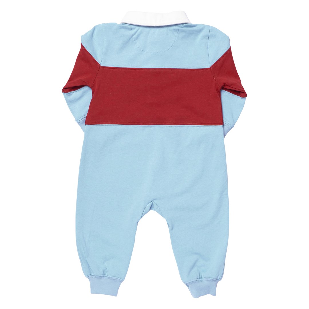 Albert Rugby Jumper Blue/Maroon