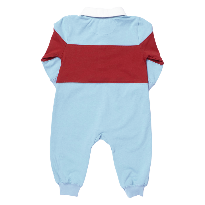 Albert Rugby Jumper Blue/Maroon