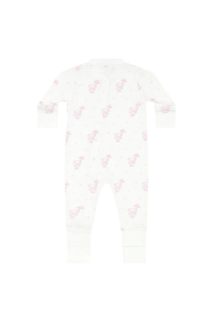 Pink Elephant Coverall
