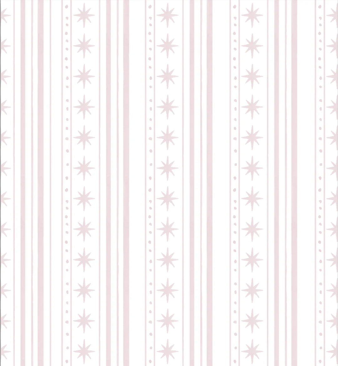 Starlight Stripes Footie Pink