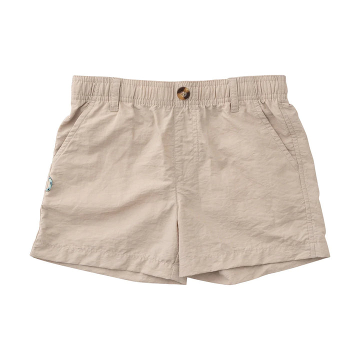 Boys Outrigger Performance Short - Summer Khaki