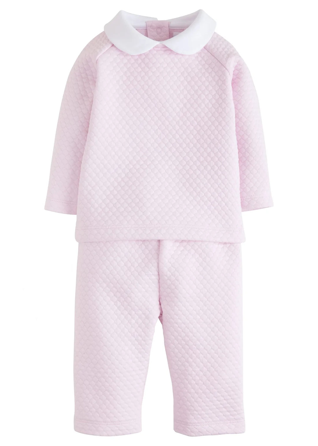 Quilted Pant Set - Light Pink