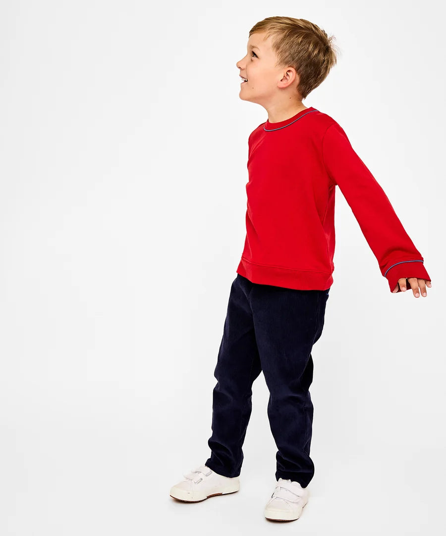 Bowie Pant Navy Corduroy