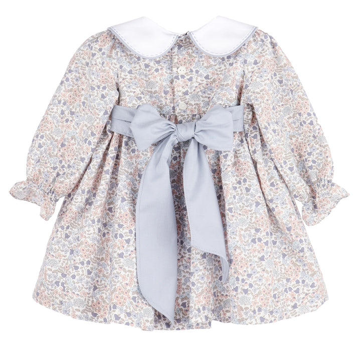 Sweater Weather Pleat Dress - Blue