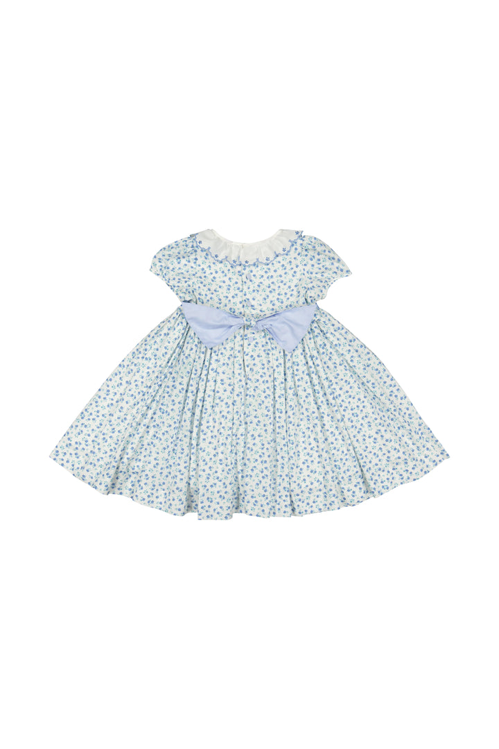 Isadora Floral Blue Dress